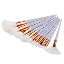 GUJHUI Used with Powder 8PCS Make Up Foundation Eyebrow Eyeliner Blush Cosmetic Concealer Brushes Anne