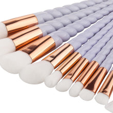 GUJHUI Used with Powder 8PCS Make Up Foundation Eyebrow Eyeliner Blush Cosmetic Concealer Brushes Anne