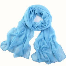 Girls Women Long Soft Thin Wrap Lady Shawl Chiffon Scarf Beach Scarves YLYL