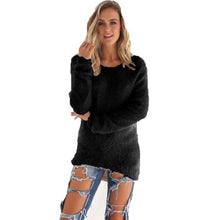 Good Quality Women Sweaters And Pullovers 2016 Spring Autumn Winter Solid Loose Casual Long Pull Femme Women Knitted Sweater
