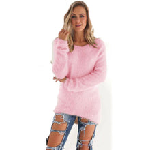 Good Quality Women Sweaters And Pullovers 2016 Spring Autumn Winter Solid Loose Casual Long Pull Femme Women Knitted Sweater