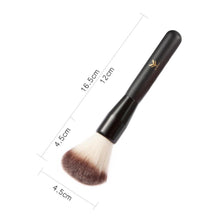 HUAMIANLI 2017 Cosmetic Powder Foundation Eyeshadow Makeup brush Blusher Curve Professional Makeup brushes Pincel maquiagem