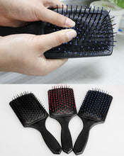 Hair Care Massage Flat Comb Brush Pin Reduce Hair Loss Healthy Tool Black