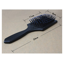 Hair Care Massage Flat Comb Brush Pin Reduce Hair Loss Healthy Tool Black