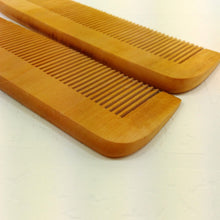Hair Engraved Natural Peach Wood Wooden Comb Anti-Static Beard Comb Pocket Comb