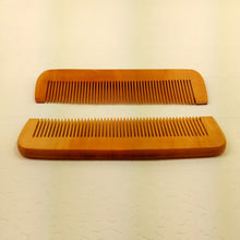 Hair Engraved Natural Peach Wood Wooden Comb Anti-Static Beard Comb Pocket Comb