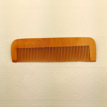 Hair Engraved Natural Peach Wood Wooden Comb Anti-Static Beard Comb Pocket Comb