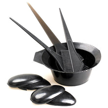 Hair Salon Bowl Brush Oreilles Two Sides Comb Set For DIY Hair Dyeing Perm
