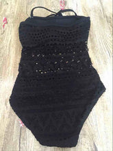 Halter One Piece Jumpsuit Padded Sexy Hollow Out Sleeveless Women Bodysuit Women Beach Spring Wear Rompers #212