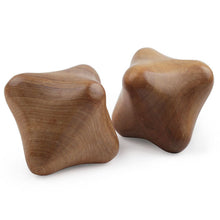 Hexagonal Hand Massager Vietnam Wood Massager 2 in 1 Set
