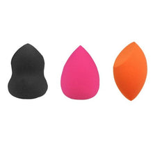High Quality 3pcs Pro Beauty Flawless Makeup Foundation Puff Multi Shape Sponges New Latex Material poederdons Anne