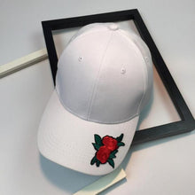 High Quality Baseball Cap Women Summer Cotton Adjustable Rose Embroidery Snapback Caps 2017 Hip Hop Hat Female Bone Gorras #01