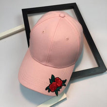 High Quality Baseball Cap Women Summer Cotton Adjustable Rose Embroidery Snapback Caps 2017 Hip Hop Hat Female Bone Gorras #01