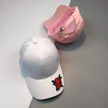 High Quality Baseball Cap Women Summer Cotton Adjustable Rose Embroidery Snapback Caps 2017 Hip Hop Hat Female Bone Gorras #01