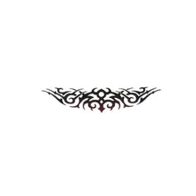 High Quality Craft paper Material Cute Black Removable Waterproof Temporary Tattoos Body Art Sticker tatuajes Anne