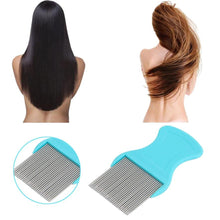High Quality Hair Lice Comb Brushes Terminator Fine Egg Dust Nit Free Removal Stainless Steel Brand New 2017 Anne