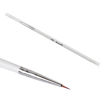 High Quality Women Engraving Nail Art Makeup brushes Sable Nail Art Painting 3D Pen White