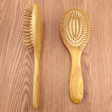 High Quality Wooden Bamboo Hair Vent Brush Brushes Hair Care SPA Massager Massage Comb