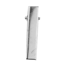 High quality 50 pcs Silver Flat Metal Single Prong Alligator Hair Clips Barrette for Bows DIY accessories hairpins accessories