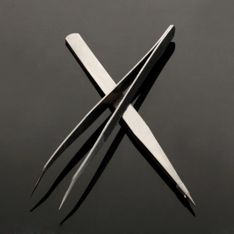 High quality Professional Durable Precision Tweezers Set Stainless Steel Non Magnetic  Lowest Price