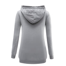 Hooded Pullover Solid Botton Pockets Full Sleeve Red Sweater Women 2016 New Fashion Skinny Red Autumn Women Casual Fall Sweaters