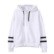 Hoodies Women Striped Autumn Long Sleeve Loose Sweatshirts Casual Women Pullover Sweatshirt Sudaderas Mujer 2016#A11