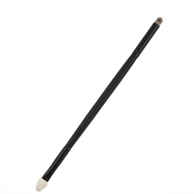 Hot Fashion Novelty Cosmetic Multifunctional Makeup Brush Double Sided Eye Shadow Brushes escova oval Anne