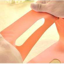 Hot Red Anti Wrinkle 3D Half Face Slimming Cheek Mask Lift V Face Line Slim Up Belt Strap Massage