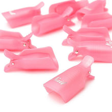Hot Sale 10PC Plastic Nail Art Soak Off Cap Clip UV Gel Polish Gel Nail Polish Remover Wrap Tool Lowest price 2017 Anne