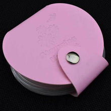 Hot Sale 24 Slots Stamping Nail Art DIY Image Plate Template Holder Case Bag Stamp Organizer PU leather 2017 Anne