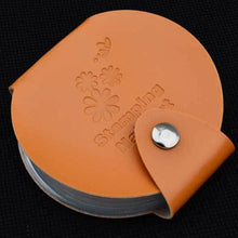 Hot Sale 24 Slots Stamping Nail Art DIY Image Plate Template Holder Case Bag Stamp Organizer PU leather 2017 Anne