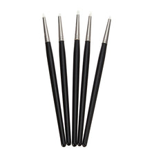 Hot Sale Plastic+Plating Nylon hair 9Pcs Makeup ToothBrush Cosmetic Foundation Powder Brushes Anne