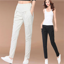 Hot Sale Women Solid Harem Pants Elastic Waist Solid Color Trousers 2017 Summer Fashion Casual Single Pant Pantalon 31682