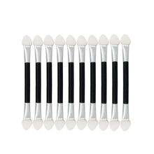 Hot selling 12Pcs Makeup Double-end Eye Shadow Eyeliner Brush Sponge Applicator Tool  Lowest Price