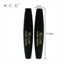 KCE Brand new Black Waterproof Makeup Eyelash Long Curling Mascara Eye Lashes Extension Natural materials Ingredients Anne