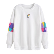 Kawaii Women Pullovers Printed Long Sleeve Loose Sweatshirt Women 2016 Autumn Casual Sweatshirts Sweat Femme#A11