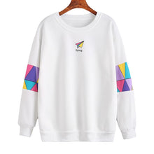 Kawaii Women Pullovers Printed Long Sleeve Loose Sweatshirt Women 2016 Autumn Casual Sweatshirts Sweat Femme#A11