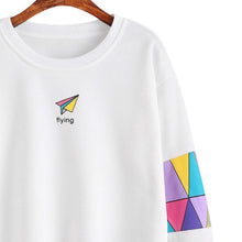 Kawaii Women Pullovers Printed Long Sleeve Loose Sweatshirt Women 2016 Autumn Casual Sweatshirts Sweat Femme#A11