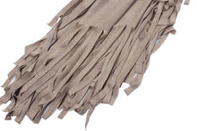 Khaki Solid O-Neck Full Sleeve Fringe Blouse High And Low A Line Tassel Ruched Blouse 2016 Autumn New Top Casual Loose Blouses