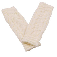 Knitted Gloves Women Fingerless Warm Arm Long Gloves Hand Warmer Winter Gloves Luva Feminina#A11