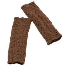 Knitted Gloves Women Fingerless Warm Arm Long Gloves Hand Warmer Winter Gloves Luva Feminina#A11