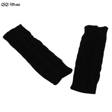 Knitted Gloves Women Fingerless Warm Arm Long Gloves Hand Warmer Winter Gloves Luva Feminina#A11