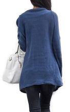 Knitting Solid Cardigans Grey Full Sleeve O-Neck Blue Button Sweater 2016 Women New Arrival Fashion Open Stitch Sweater