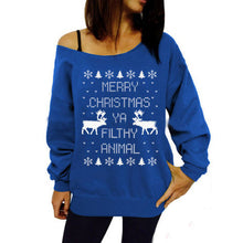 Korean Style Sweater Thin Pullovers Knitted Fashion Tops Long Sleeve CHRISMAS For Autumn Winter 70108