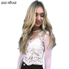 Lace Blouse Embroidery Crochet Sexy Long Sleeve Tops Transparent Basic Autumn Wear Casual Blouse Camisas Femininas 2016#C905