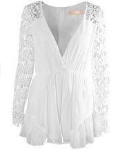 Lace Jumpsuits Sexy V Neck Overalls Women Romper Jumpsuits Bodysuit Overalls Bodysuit Monos Largos De Mujer Monos For Women