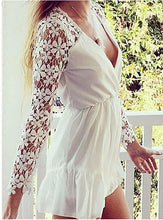 Lace Jumpsuits Sexy V Neck Overalls Women Romper Jumpsuits Bodysuit Overalls Bodysuit Monos Largos De Mujer Monos For Women