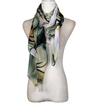 Ladies Floral Women Scarf Chiffon Winter Elegant Shawls And Scarves Bufanda Mujer#A12