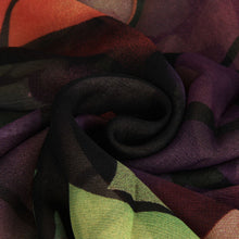 Ladies Floral Women Scarf Chiffon Winter Elegant Shawls And Scarves Bufanda Mujer#A12