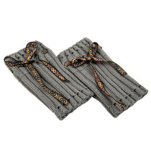 Ladies Socks Winter Knitting Lacing Warm Boots Cover Women Compression Socks Bohemia Solid Socks #E824